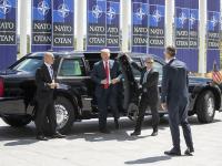 Дональд Трамп в Брюсселе