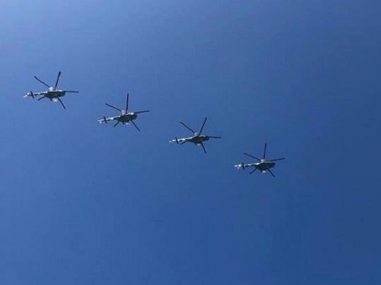 Военный парад 24 августа