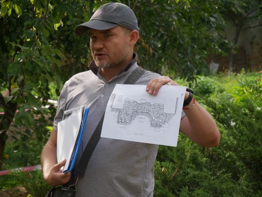 Сергей Тараненко, заведующий сектором археологии Национального заповедника «Киево-Печерская лавра»