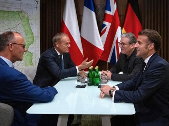 Європейські лідери, які приїхали до України
