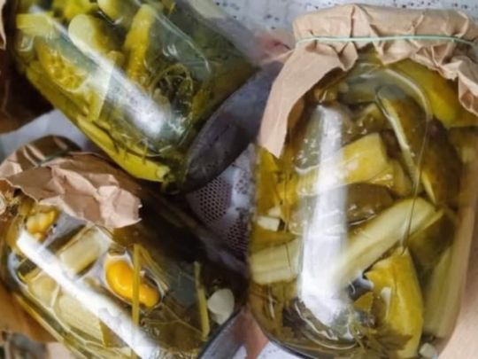 Мариновані огірки