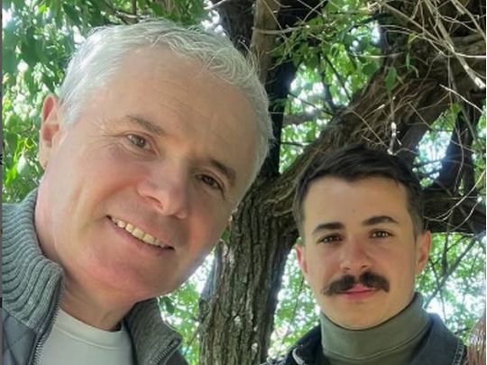 Константин Грубич сообщил о мобилизации сына Ярослава. Фото из соцсети