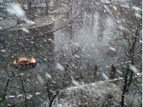 снег в Киеве