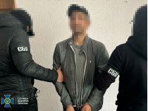 Затримання агента рф у Сумській області. Фото СБУ