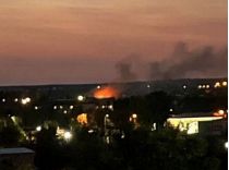 Пожежа у Мелітополі, фото з відкритих джерел