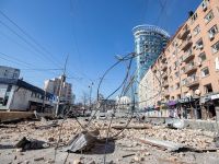 Київ після обстрілу